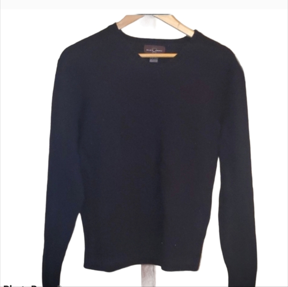Black Brown 1826 Lambswool Sweater